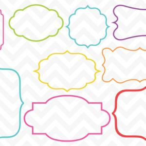 Clip Art Frame Border Vectors Hd Design | Piclipart