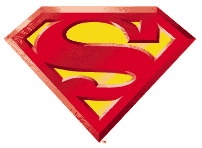 Superman Diamond Outline Clipart