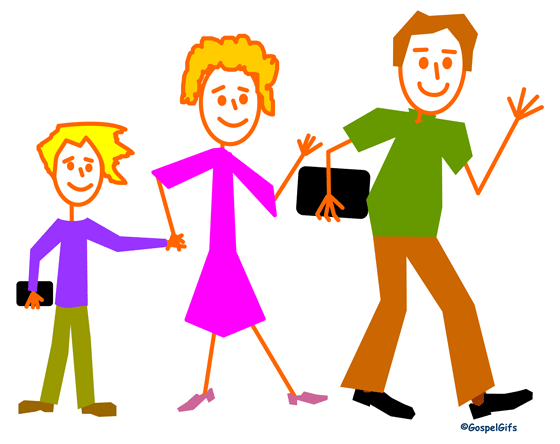 Christian Family Clipart