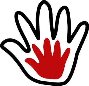 Kid Handprint Clipart