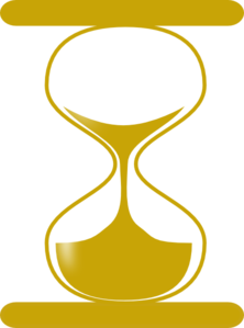 Gold Hour Glass Clip Art - vector clip art online ...