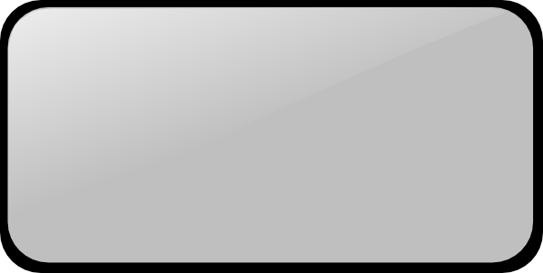 Gray Rectangle Button Clip Art - vector clip art ...