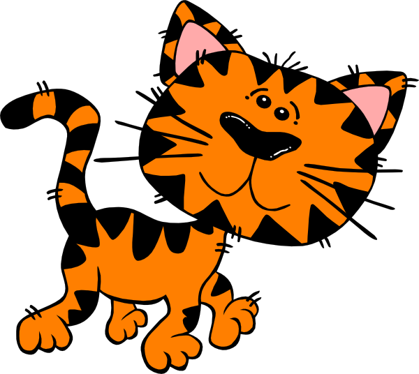 Tiger cub clipart