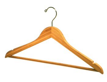 Wood Clothing Hangers | Suit, Coat & Clothes Hanger for Pant ...