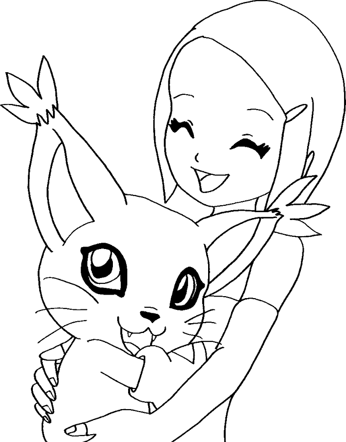 Digimon Coloring