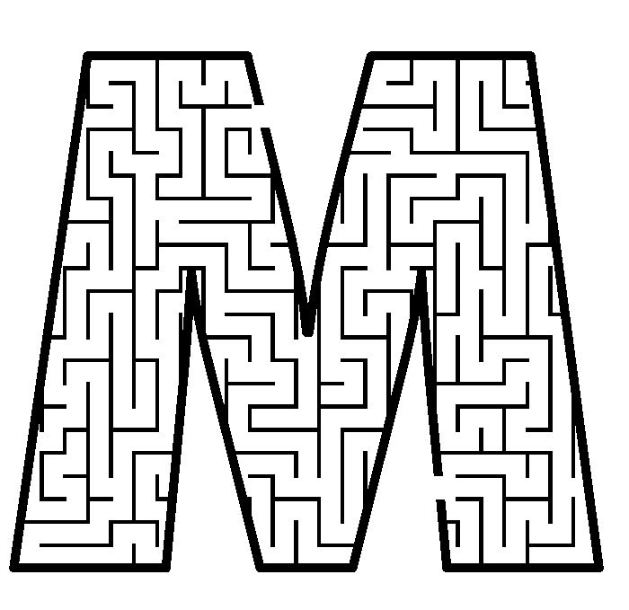 M Letter | The Triangle, Fonts and ...
