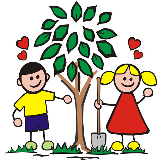 Tree- Planting Clipart