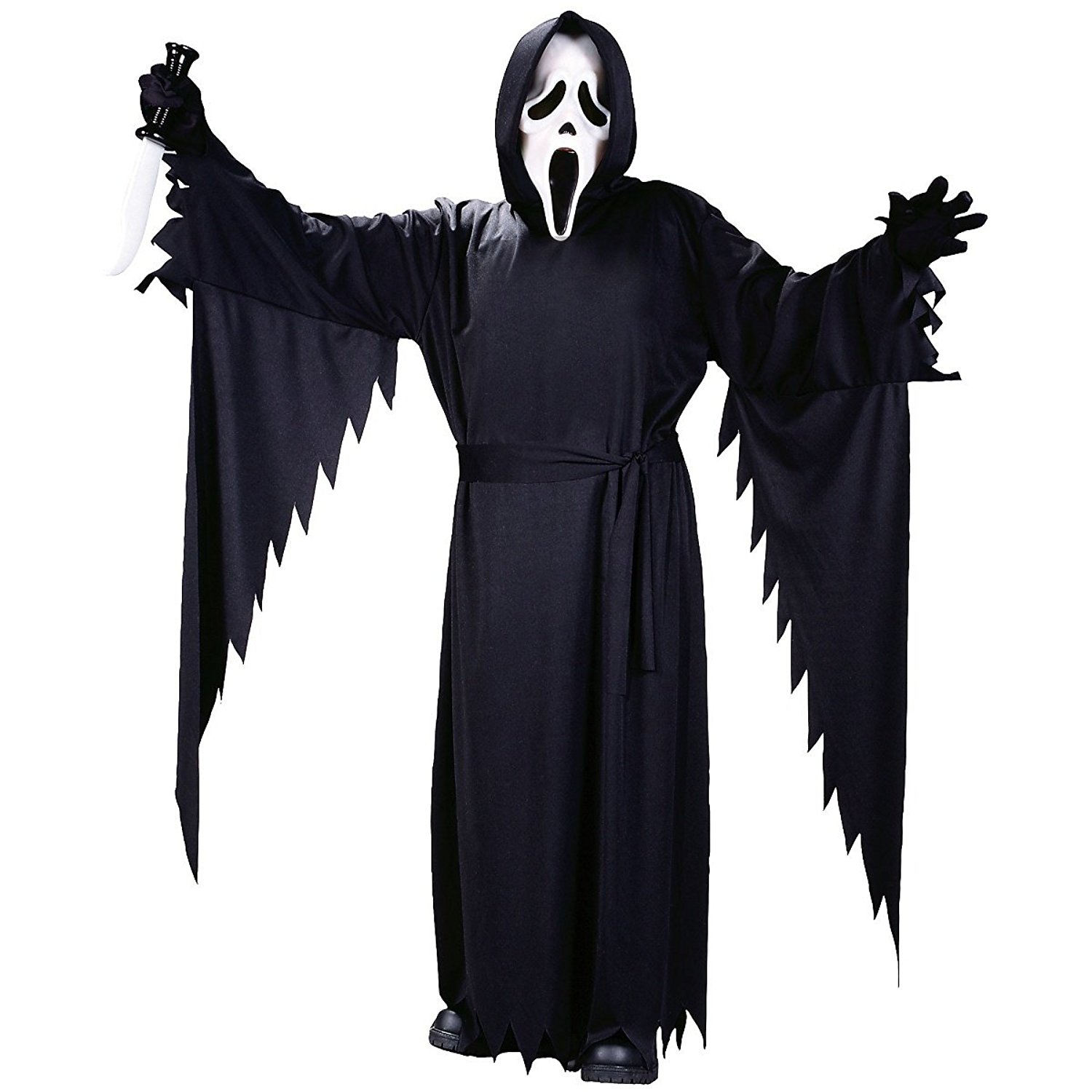 Amazon.com: Ghost Face Costume - Teen: Clothing - ClipArt Best ...
