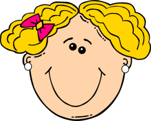 Blonde Girl Clipart