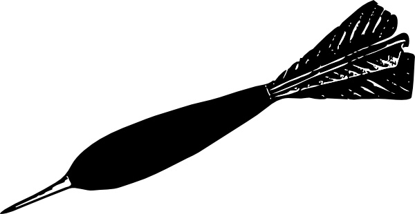 Dart clip art Free vector in Open office drawing svg ( .svg ...
