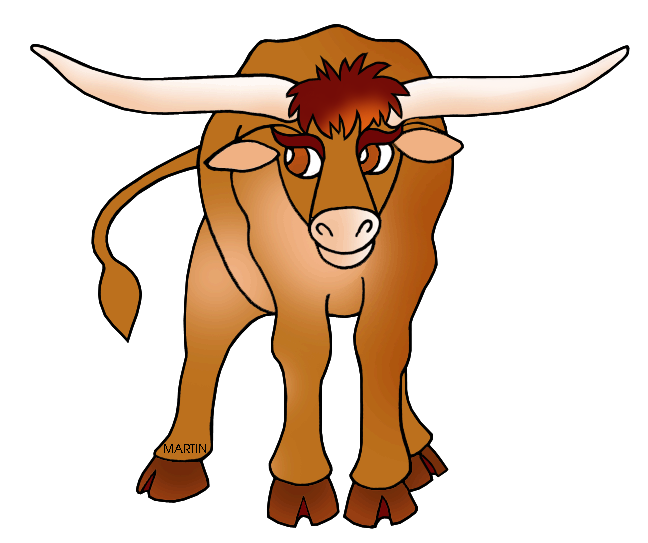 Longhorn Clip Art - Tumundografico