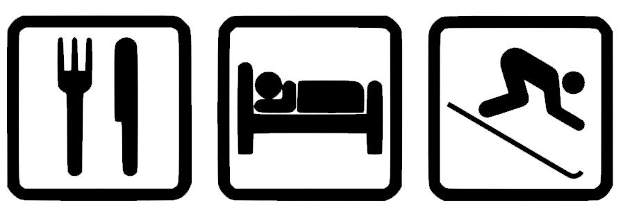 EAT SLEEP ....