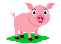 Free Pig Clipart - Clip Art Pictures - Graphics - Illustrations