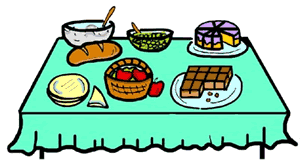 Christmas Potluck Clipart