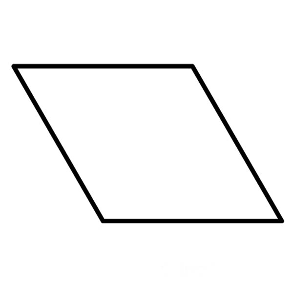 Printable Diamond Template - AZ Coloring Pages