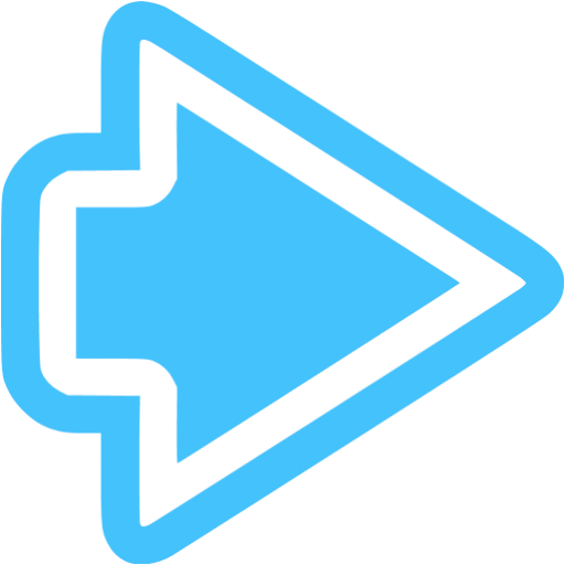 Caribbean blue arrow right icon - Free caribbean blue arrow icons
