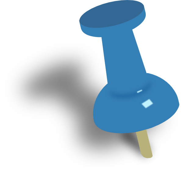 Pin Clip Art - vector clip art online, royalty free ...