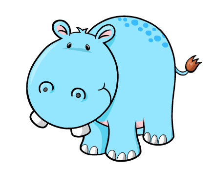 1000+ images about hippos | Grey, Custom wall decals ...