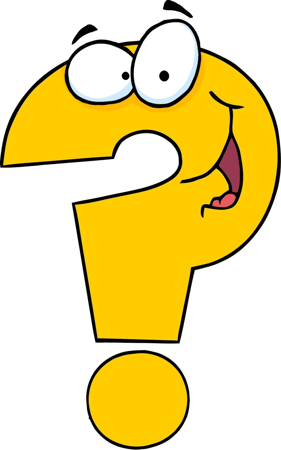 Big Question Mark Clipart - Free to use Clip Art Resource