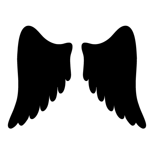 Angel wings on angel wings angel wing tattoos and wings clip art ...
