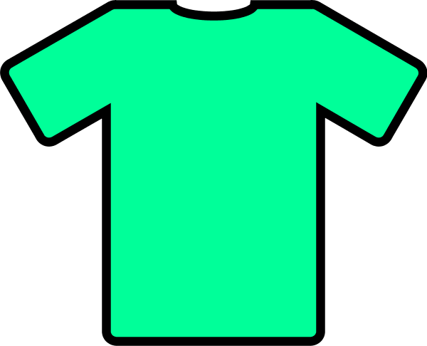 pink t shirt - vector Clip Art