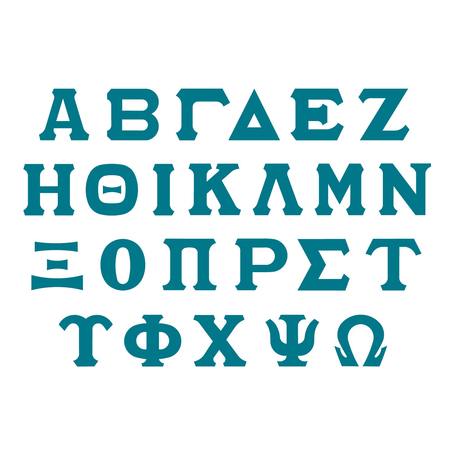 Greek Alphabet | AccuCut