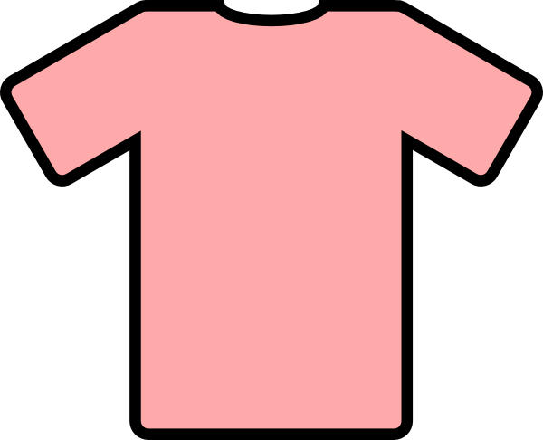 Pink Shirt Clip Art - vector clip art online, royalty ...