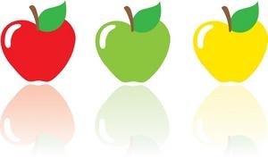 41+ Red Apples Clipart