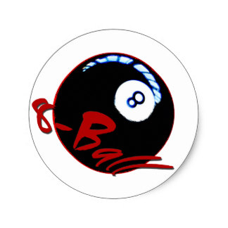Ball Logo Stickers | Zazzle