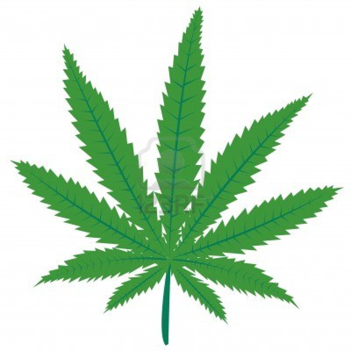 Free clip art marijuana leaf