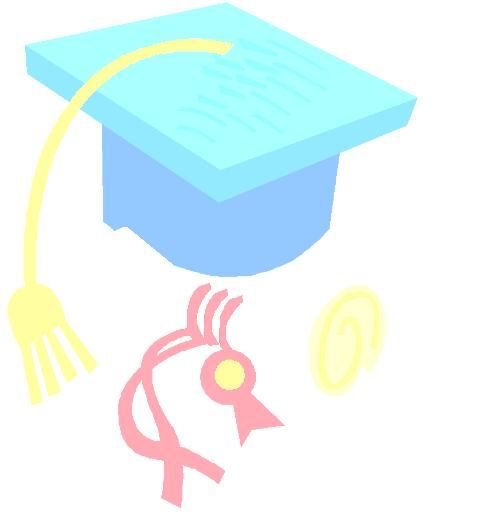 Graduation background clipart