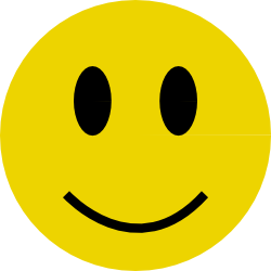 Happy face clipart free