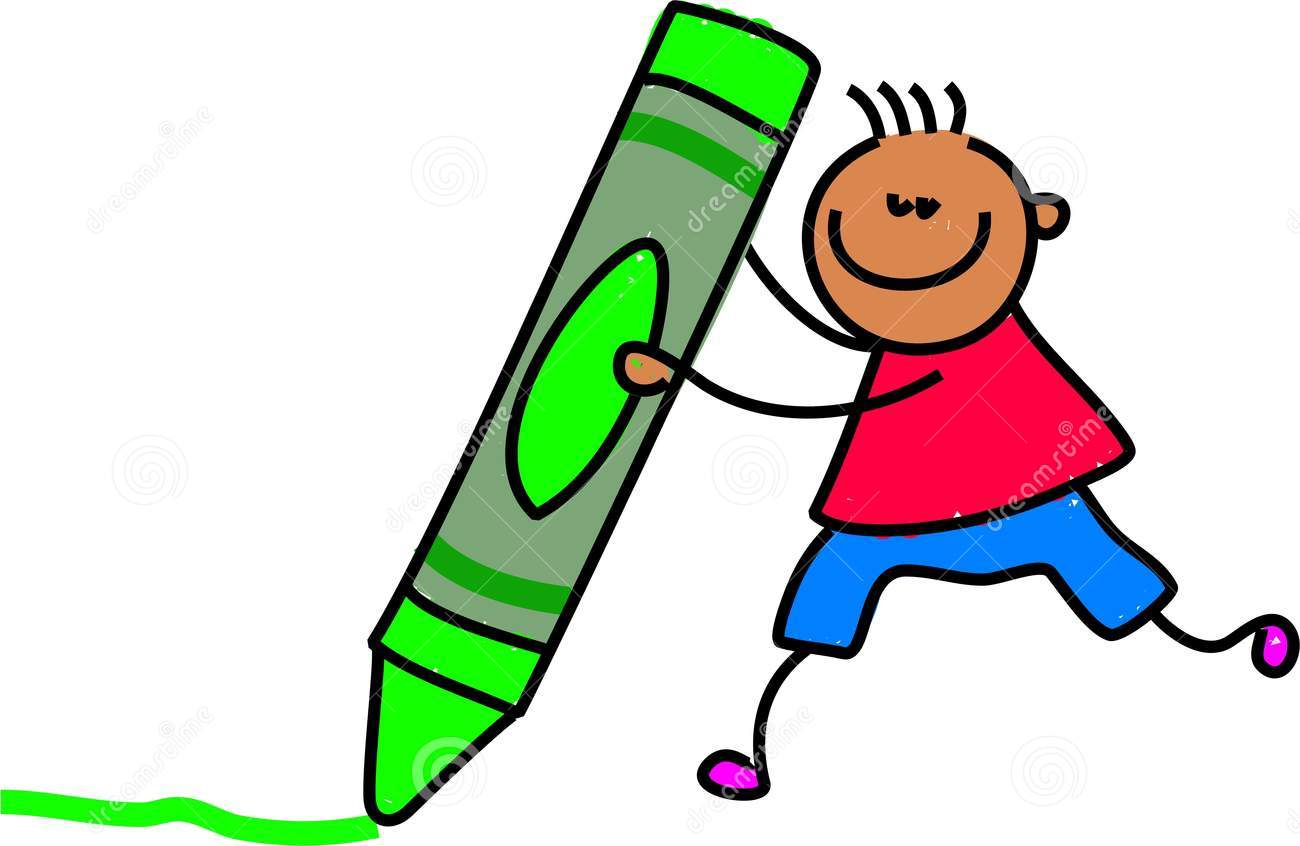 Pencil crayons clipart