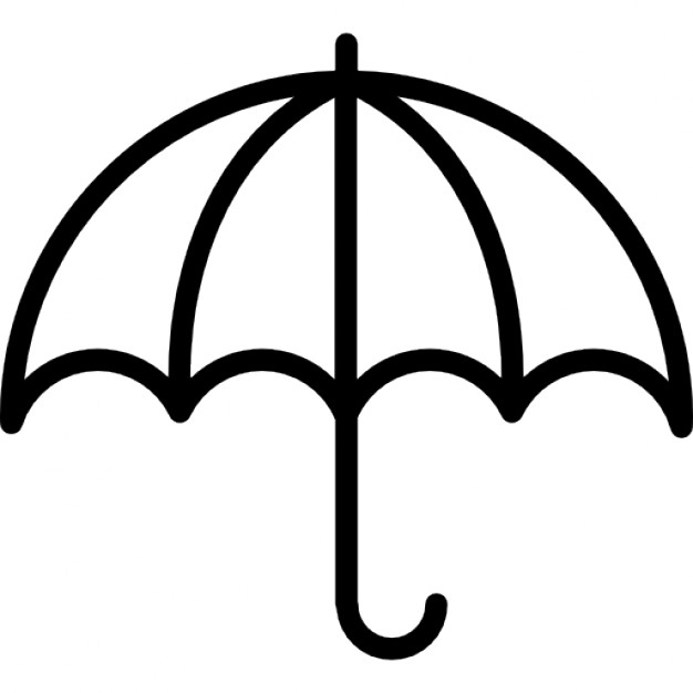 Umbrella Outline Vectors, Photos and PSD files | Free Download