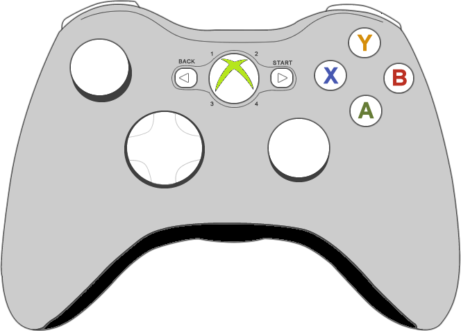 Game controller xbox clipart