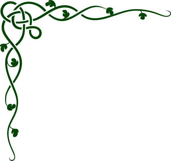 Celtic Green Vine Clip Art - vector clip art online ...