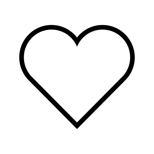 Heart clipart outline png