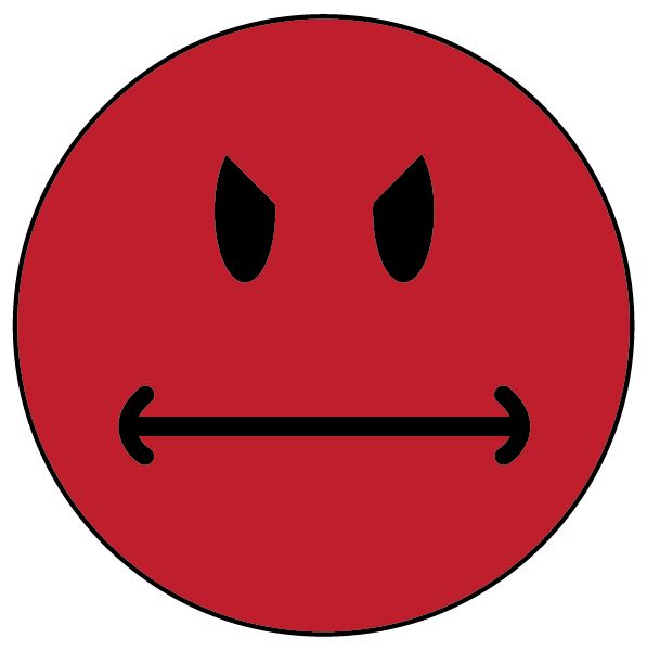 Angry Face Clipart