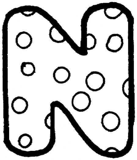 Traceable Bubble Letters