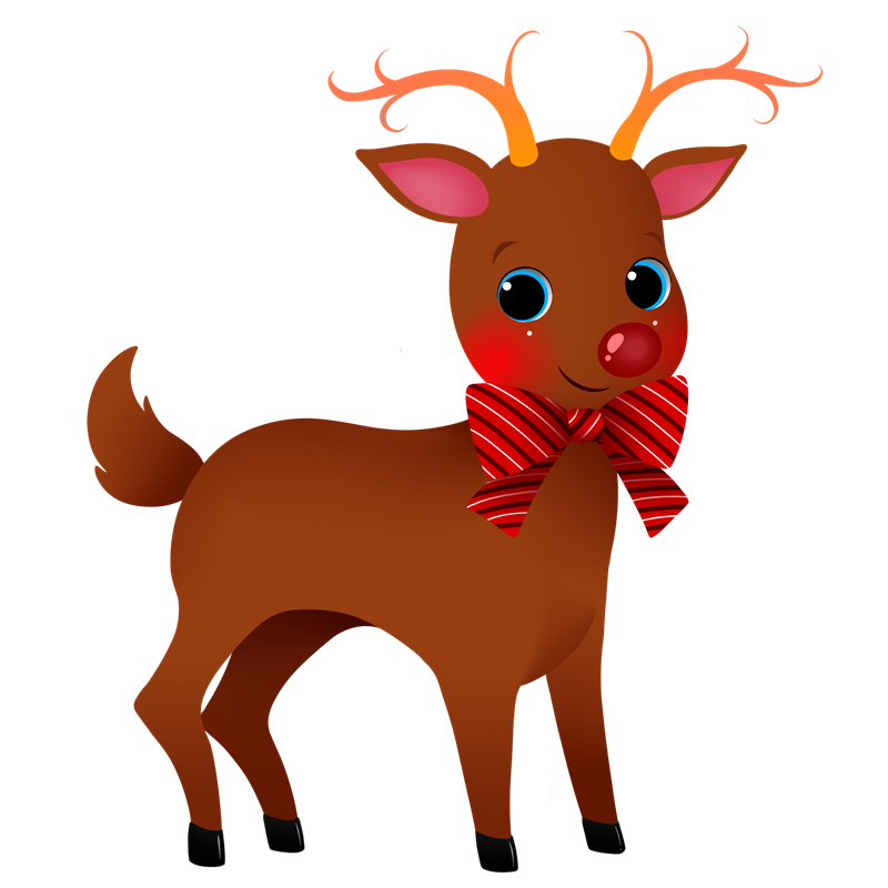 Free to Use & Public Domain Reindeer Clip Art