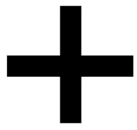 Plus sign clipart
