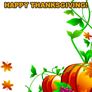 Free Thanksgiving Borders - Happy Thanksgiving Border Clip Art
