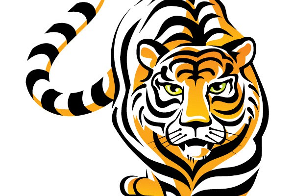 Tiger Vector Free Vector - Animals Vectors | DeluxeVectors.com