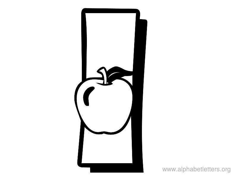 Letter I Clipart Black And White
