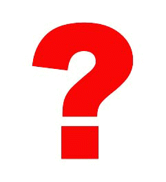 Red question mark clipart