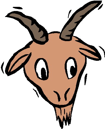 Goat clipart face
