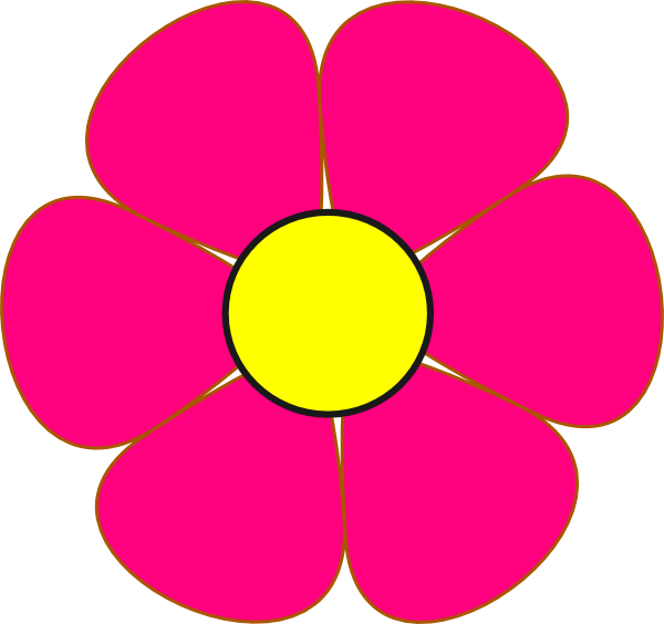 Cartoon picture of flowers