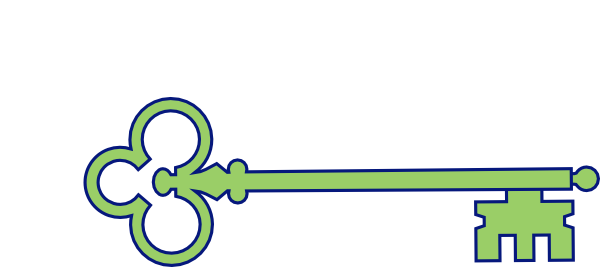 Skeleton key clipart outline