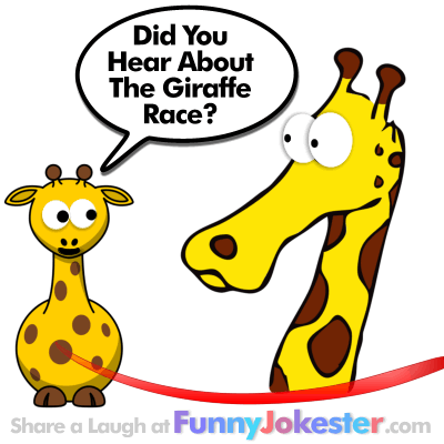 Funny Giraffe Joke for Kids with Cartoon! New!