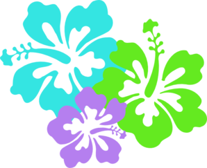 Hibiscus flower clipart